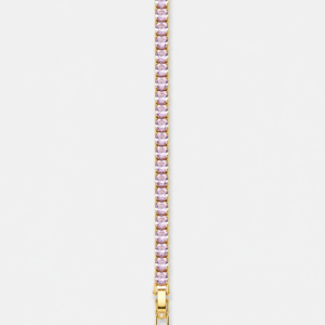 Infinite pink bracelet