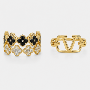 SMART BUNDLE DUO:  LV rings and Clover Ring