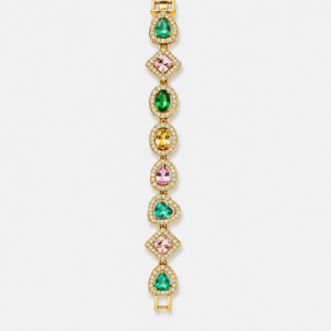 Infinite Diamond heart bracelet