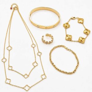 Gold Classy Noir Luxe Set